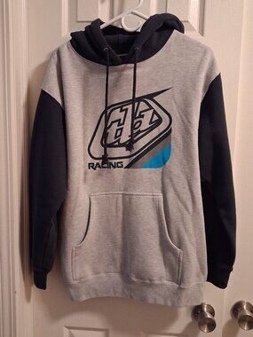 HTF Troy Lee Designs Motorcross Moto Racing TLD Men's Pullover Hoodie Sz Medium